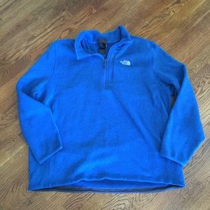 North Face fleece 1/4 zip